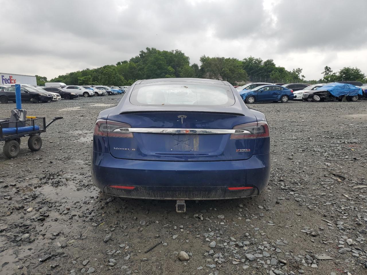 2016 Tesla Model S VIN: 5YJSA1E42GF170850 Lot: 64051235