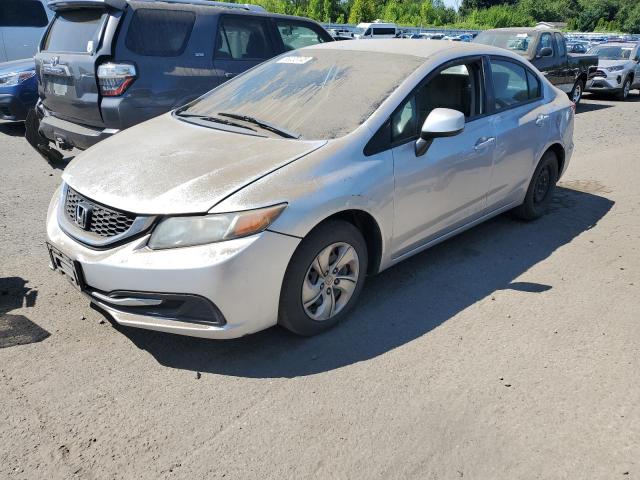 Sedans HONDA CIVIC 2013 Srebrny