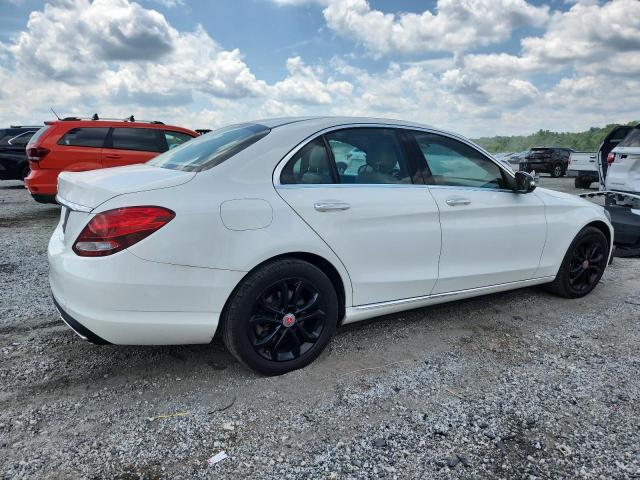 Sedans MERCEDES-BENZ C-CLASS 2015 Biały