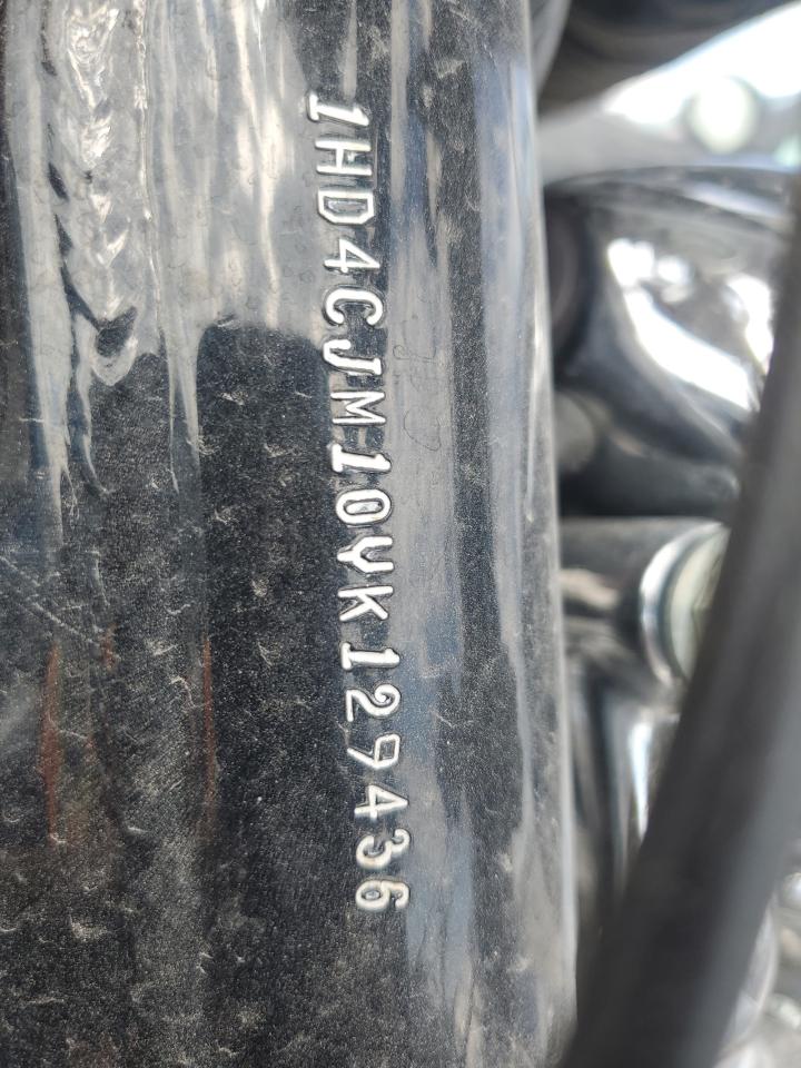 2000 Harley-Davidson Xl883 C VIN: 1HD4CJM10YK129436 Lot: 63107695