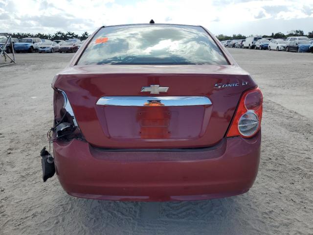  CHEVROLET SONIC 2012 Red