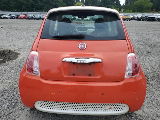  FIAT 500 2015 Оранжевый