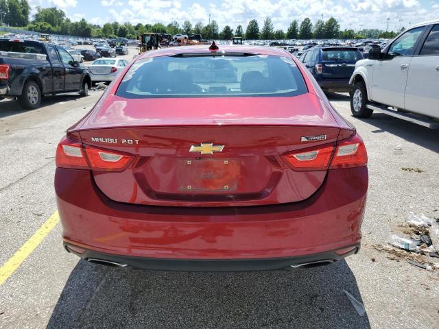  CHEVROLET MALIBU 2017 Czerwony