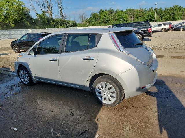  NISSAN LEAF 2016 Silver