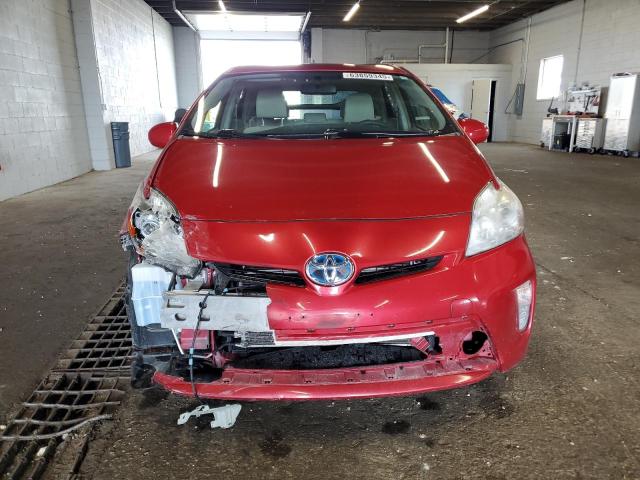  TOYOTA PRIUS 2013 Czerwony
