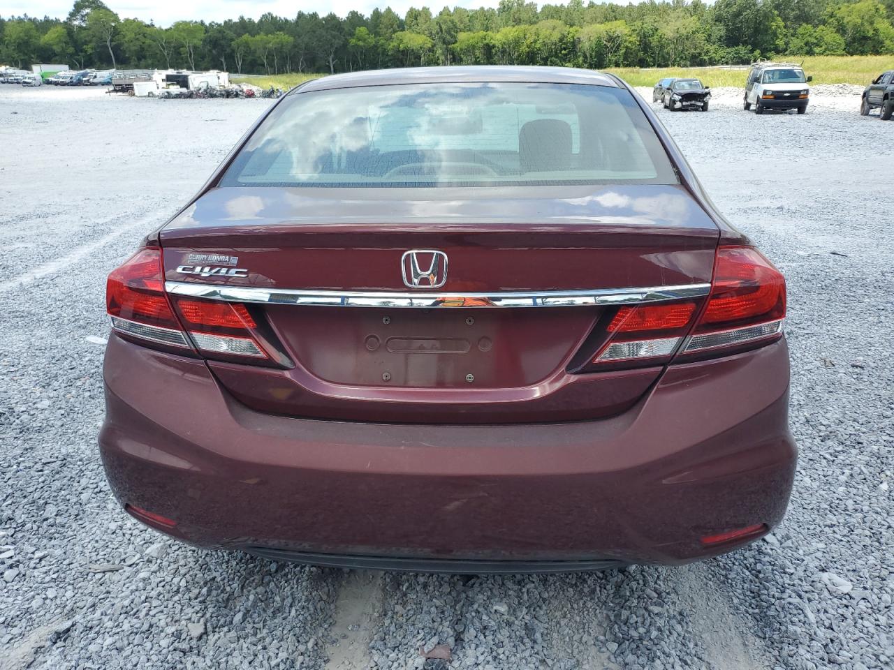 2013 Honda Civic Lx VIN: 2HGFB2F57DH556943 Lot: 65047425