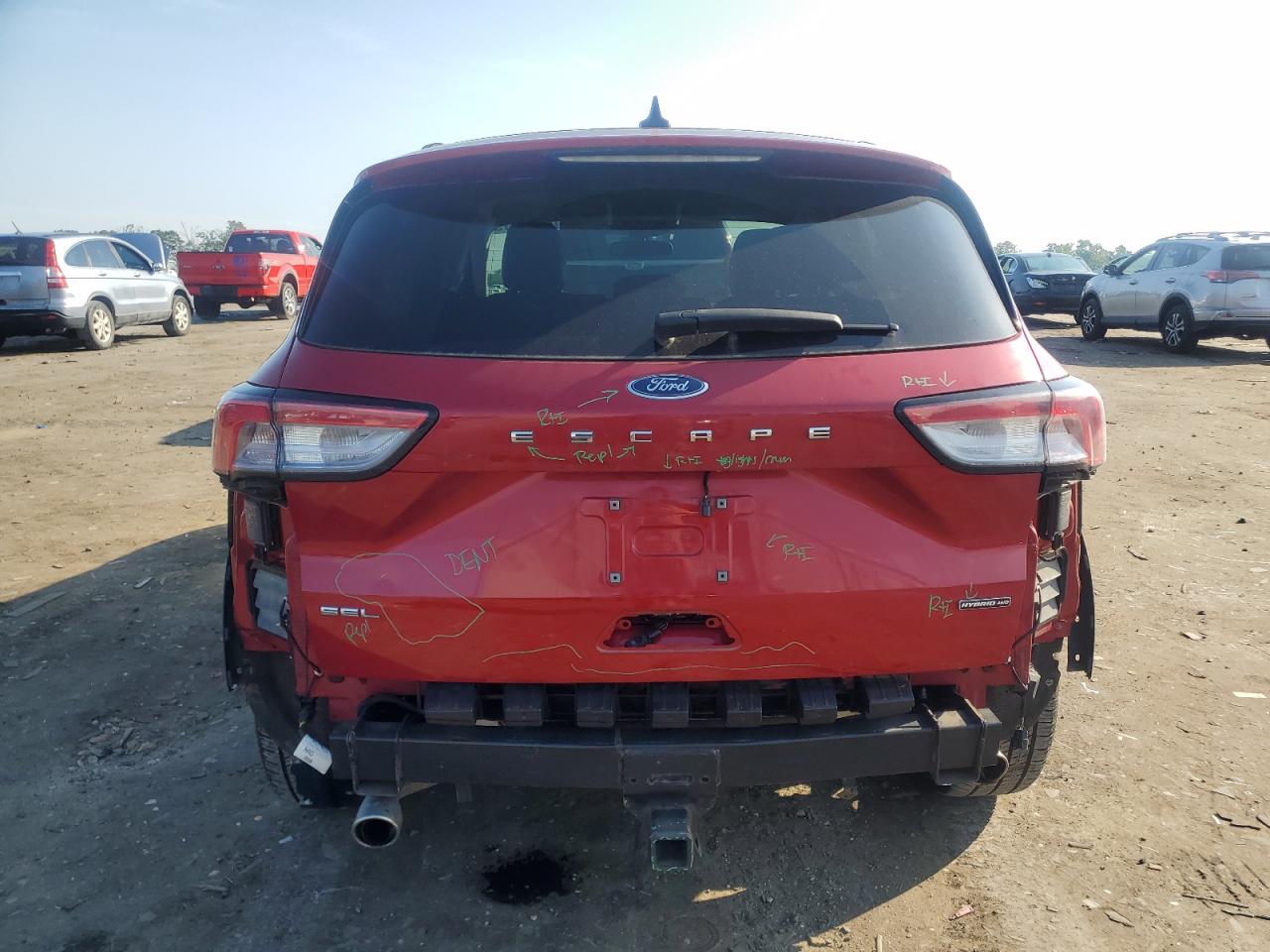 2021 Ford Escape Sel VIN: 1FMCU9CZXMUA30875 Lot: 62392275