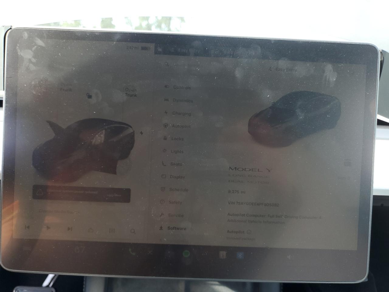 2023 Tesla Model Y VIN: 7SAYGDEE4PF905382 Lot: 64812565