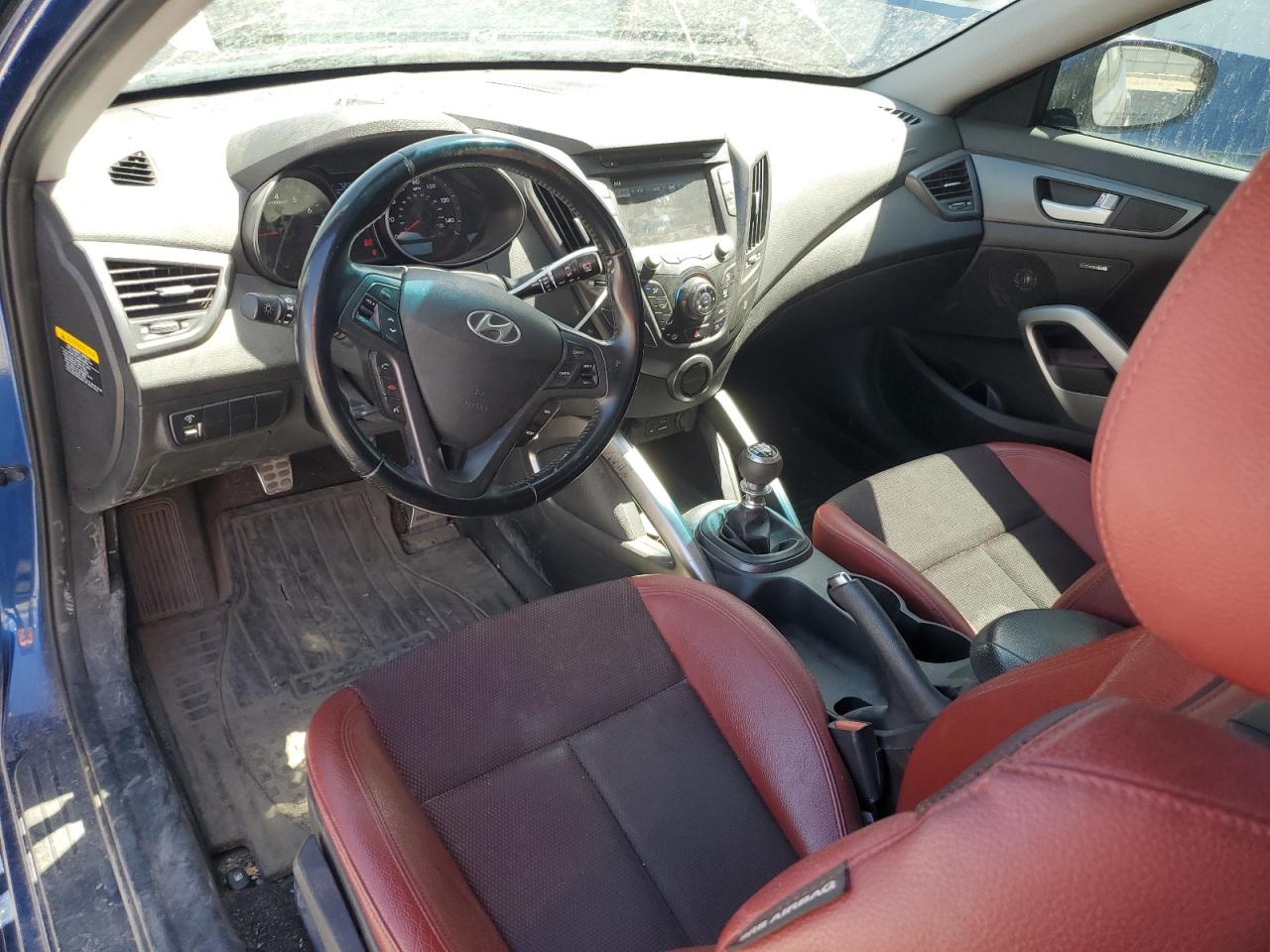 2015 Hyundai Veloster Turbo VIN: KMHTC6AE8FU241688 Lot: 63326995