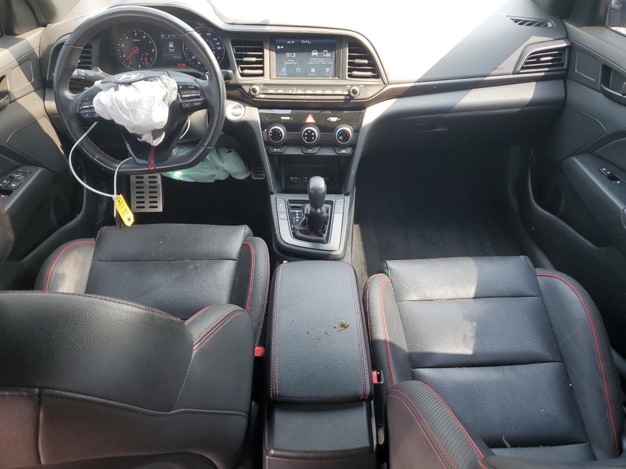 2019 Hyundai Elantra Sport VIN: KMHD04LB5KU817297 Lot: 64502685