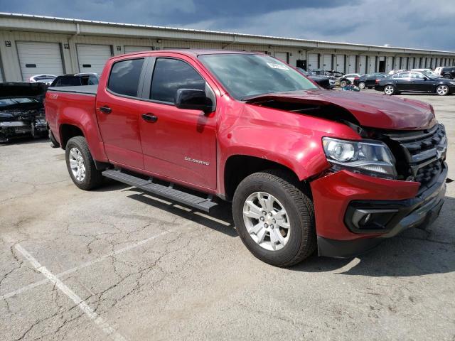  CHEVROLET COLORADO 2021 Czerwony