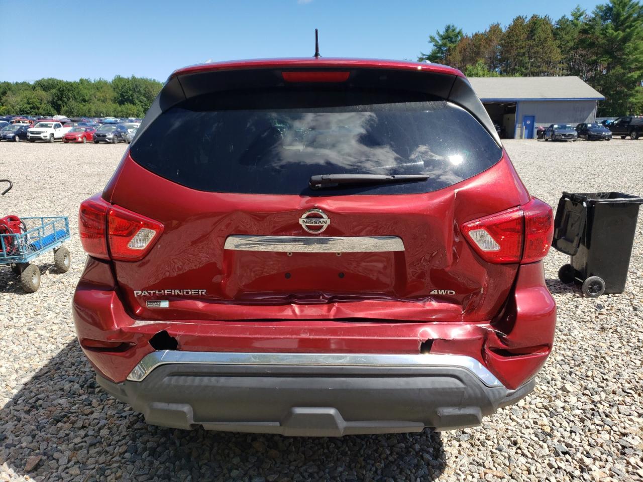 2018 Nissan Pathfinder S VIN: 5N1DR2MM0JC638048 Lot: 65116685