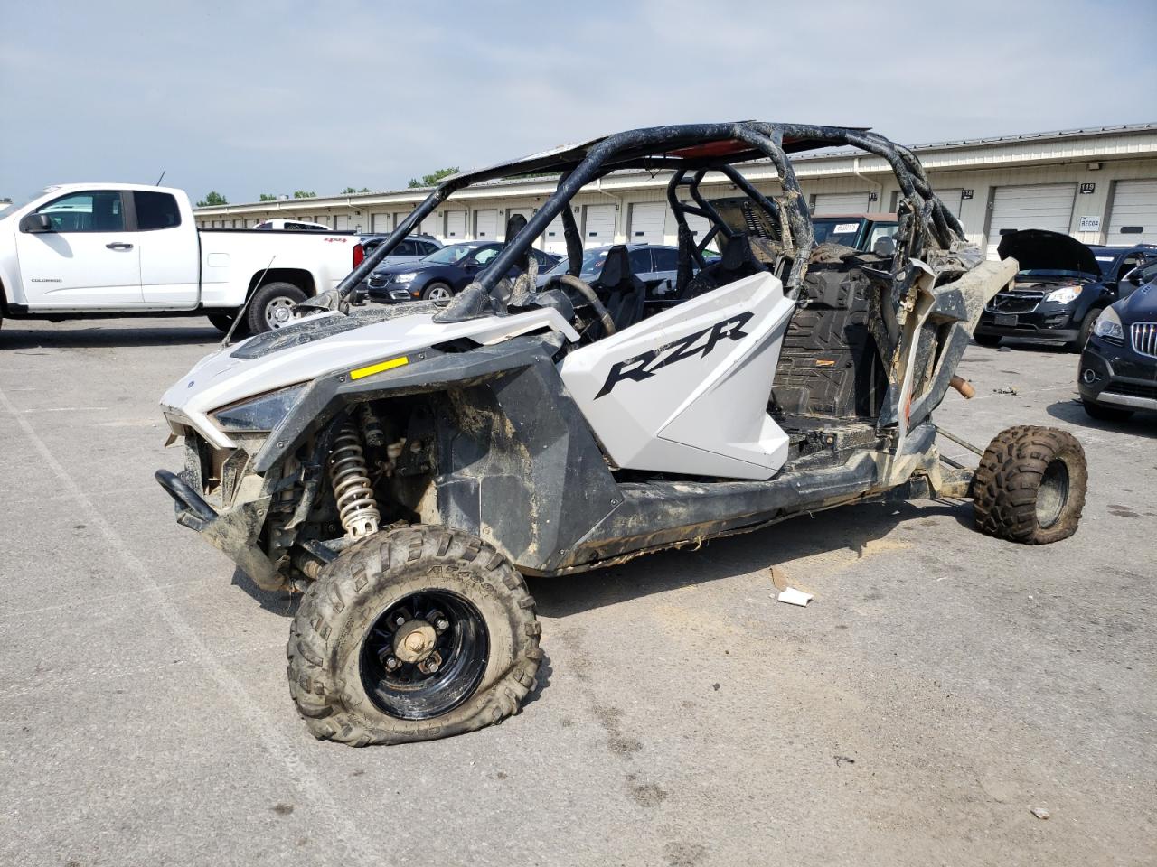 2023 Polaris Rzr Pro Xp 4 Sport silver null gas 3NSR4E920PF292594 photo #4