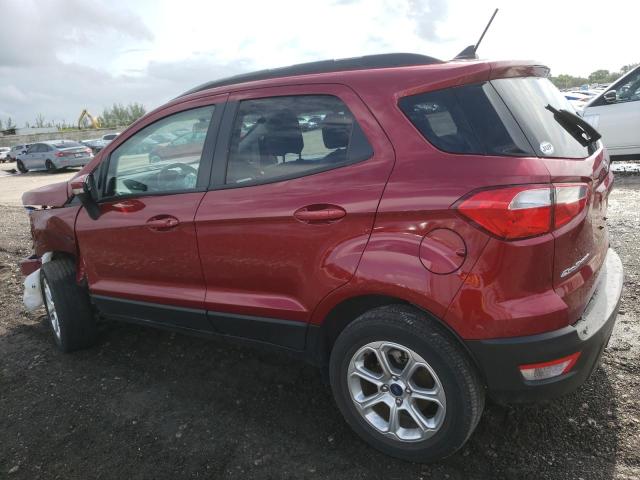  FORD ECOSPORT 2018 Czerwony