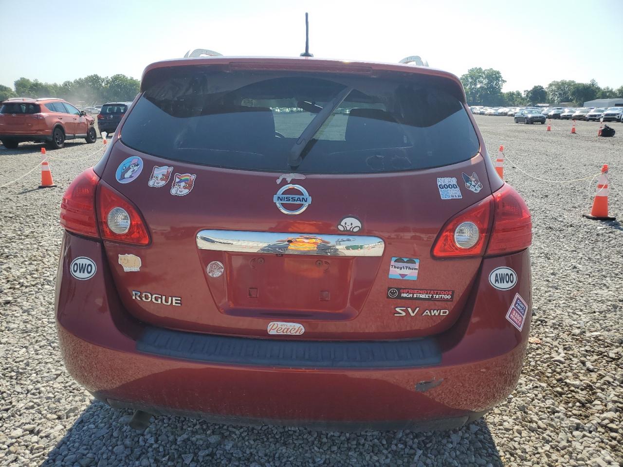 2011 Nissan Rogue S VIN: JN8AS5MV4BW301991 Lot: 64101785