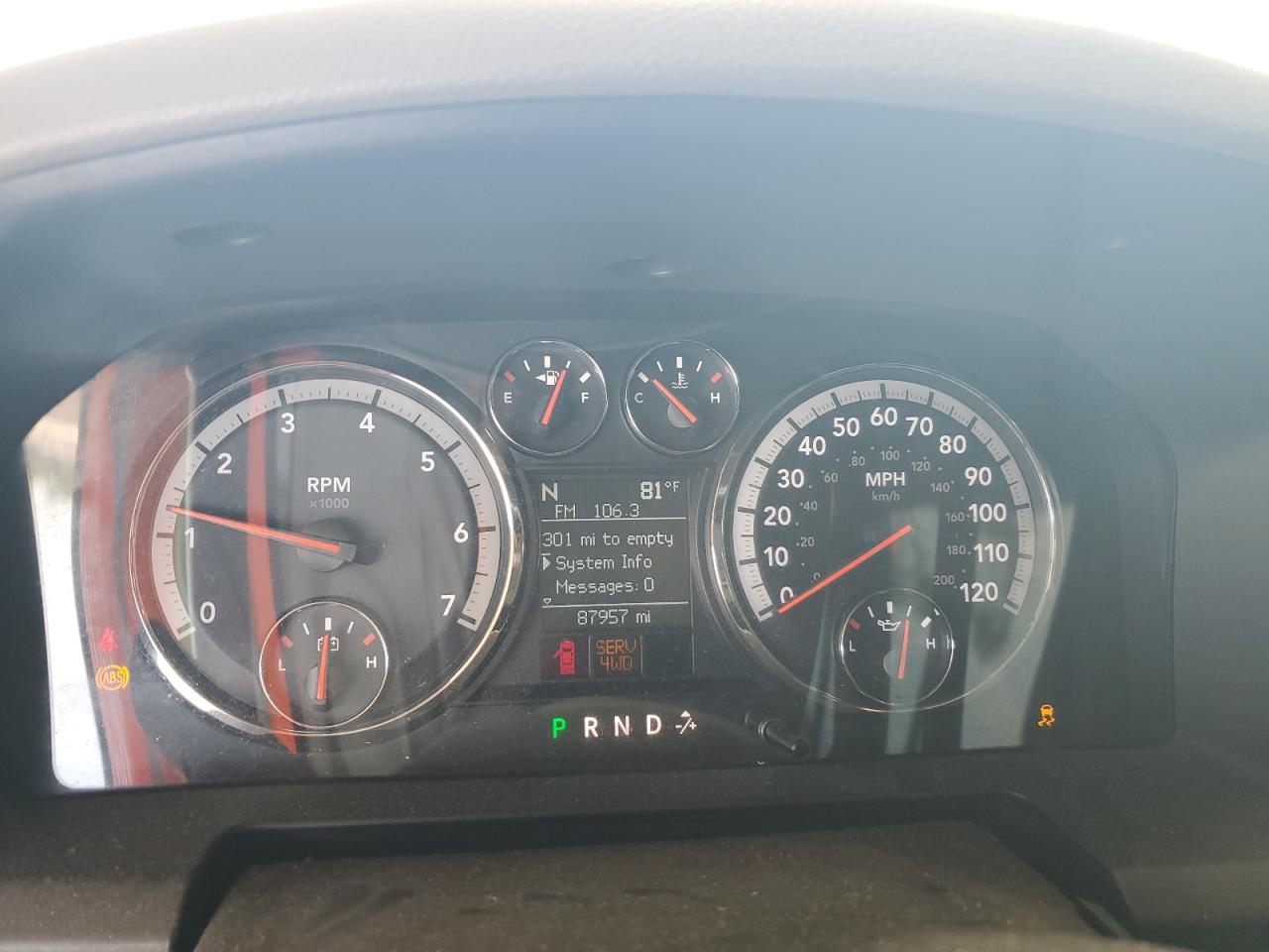 2009 Dodge Ram 1500 VIN: 1D3HV13T39S809534 Lot: 65088125