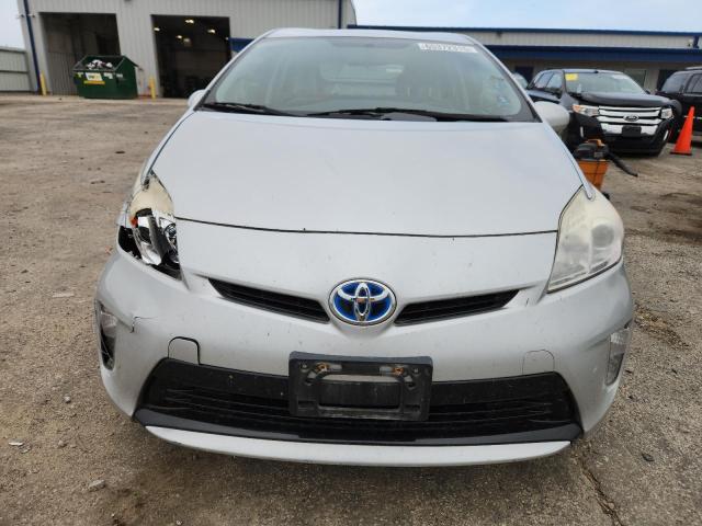 Hatchbacks TOYOTA PRIUS 2012 Srebrny