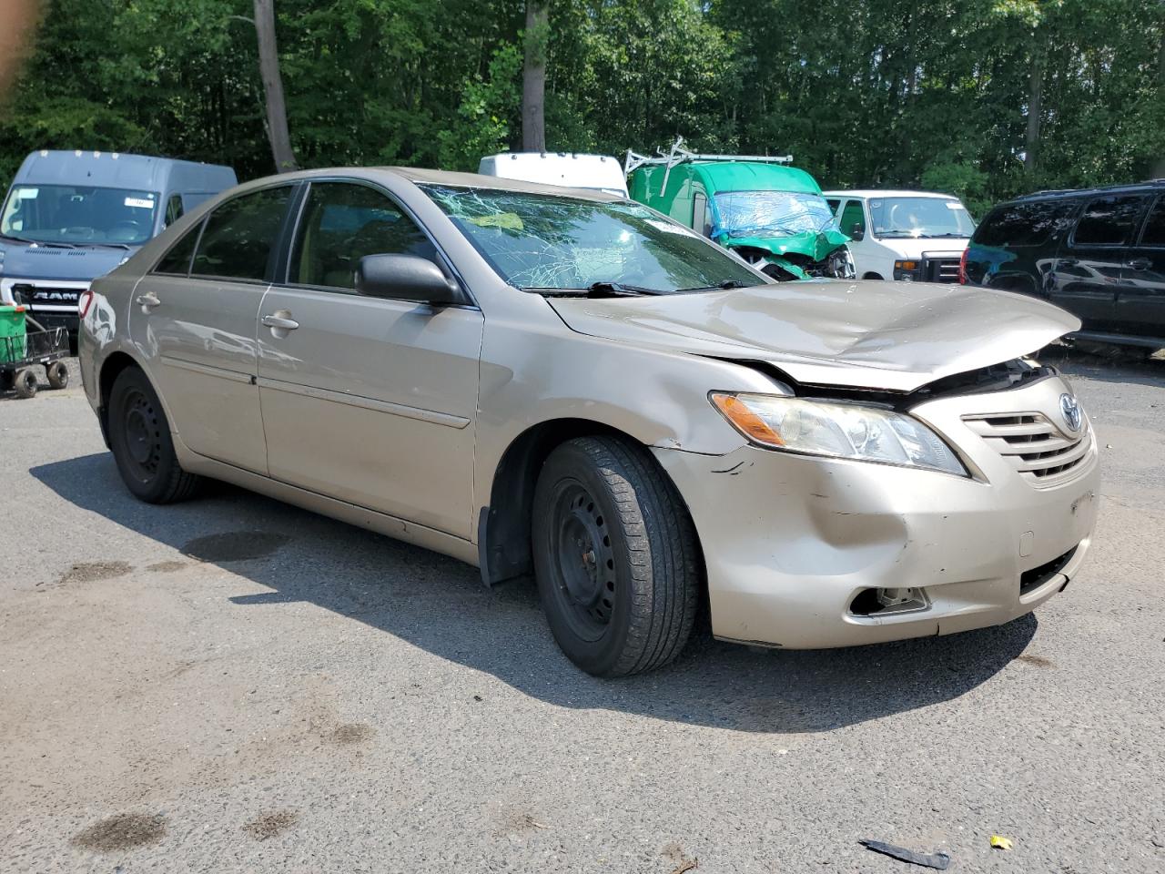2007 Toyota Camry at CT - East Granby, Copart lot 65819025