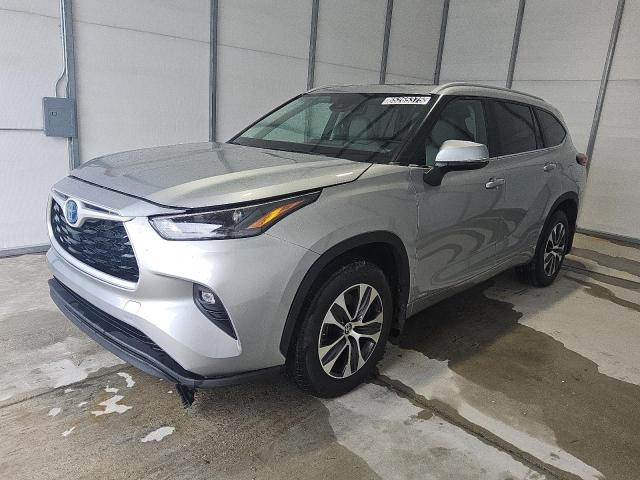  TOYOTA HIGHLANDER 2024 Srebrny