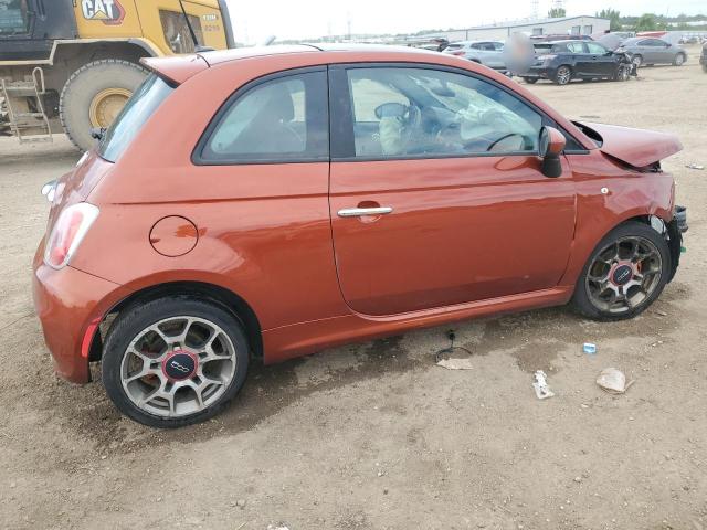  FIAT 500 2013 Orange
