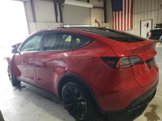  TESLA MODEL Y 2022 Czerwony