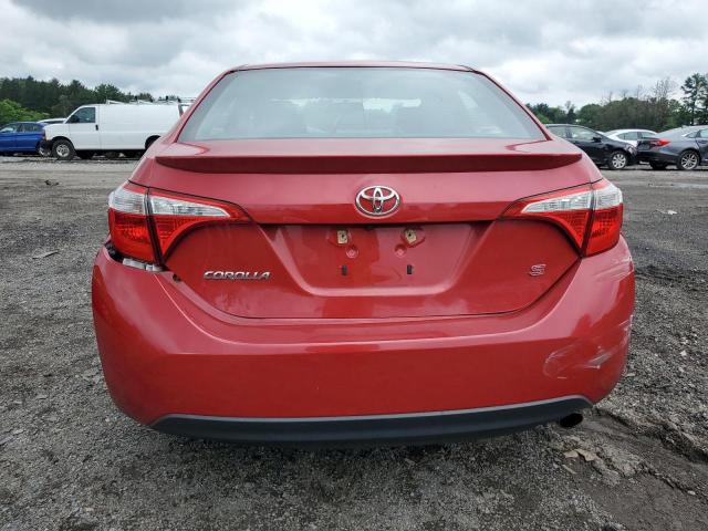 Седаны TOYOTA COROLLA 2016 Красный