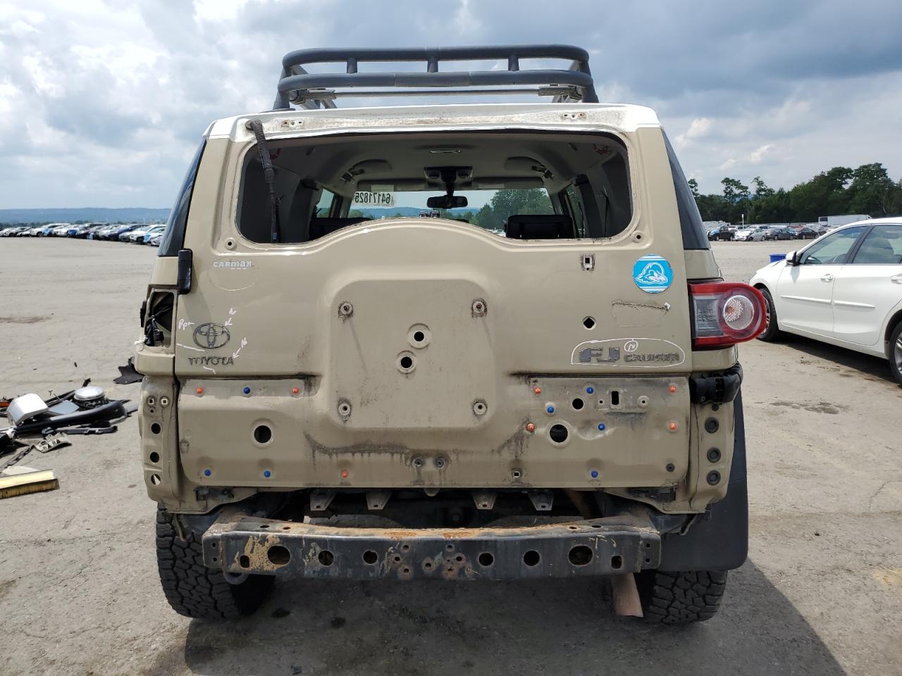 2014 Toyota Fj Cruiser VIN: JTEBU4BF9EK181824 Lot: 64171825