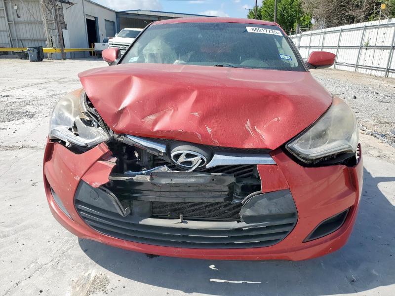  HYUNDAI VELOSTER 2016 Czerwony
