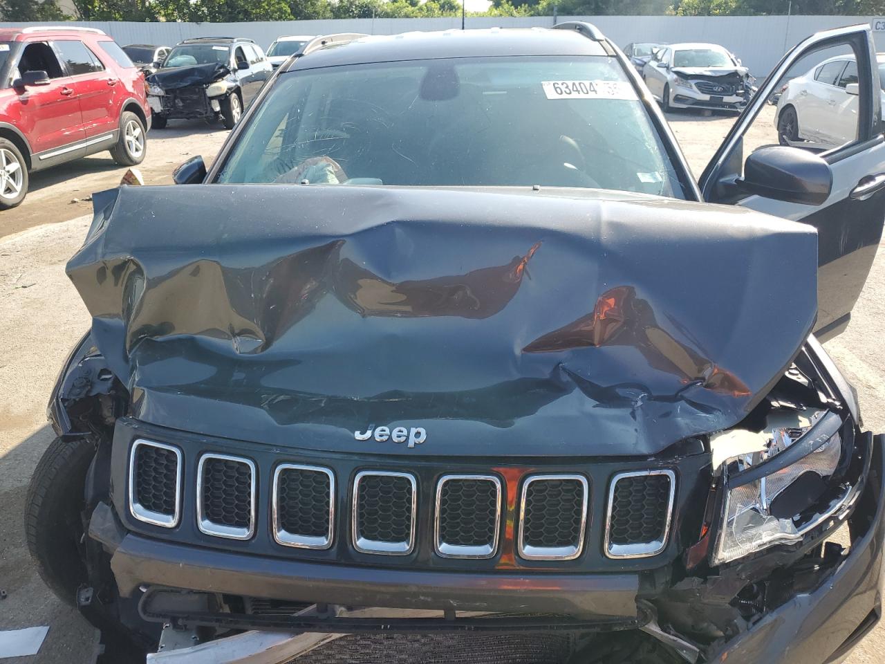 2020 Jeep Compass Latitude VIN: 3C4NJDBB1LT167984 Lot: 63404155