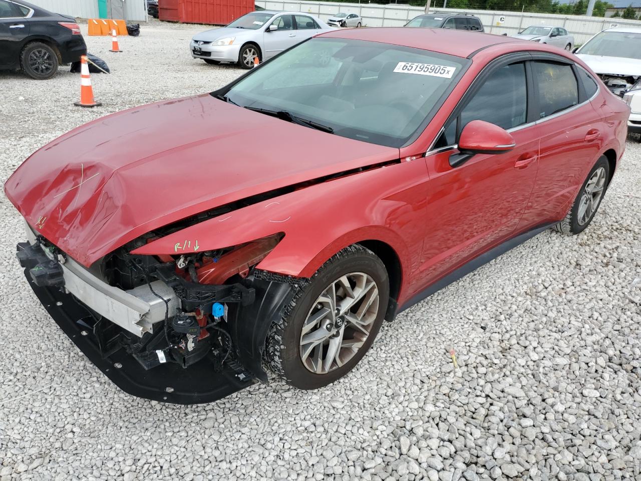 2021 Hyundai Sonata Sel VIN: 5NPEL4JA1MH117199 Lot: 65195905