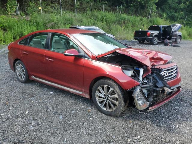  HYUNDAI SONATA 2015 Red