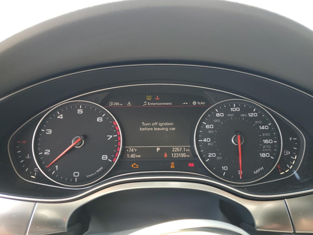 2013 Audi A7 Prestige VIN: WAU2GAFC4DN079691 Lot: 65089225