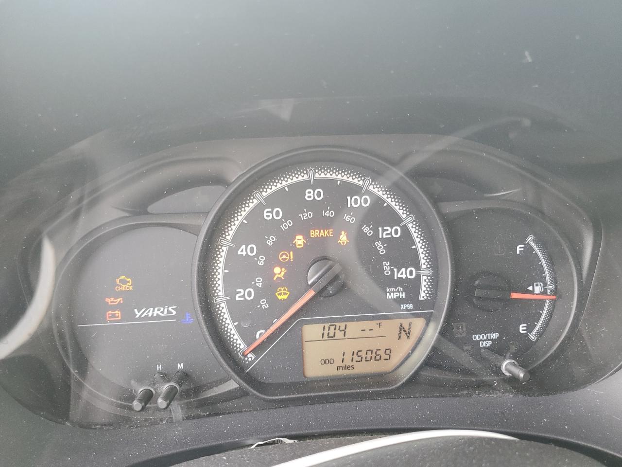 2015 Toyota Yaris VIN: VNKKTUD32FA030526 Lot: 63253905