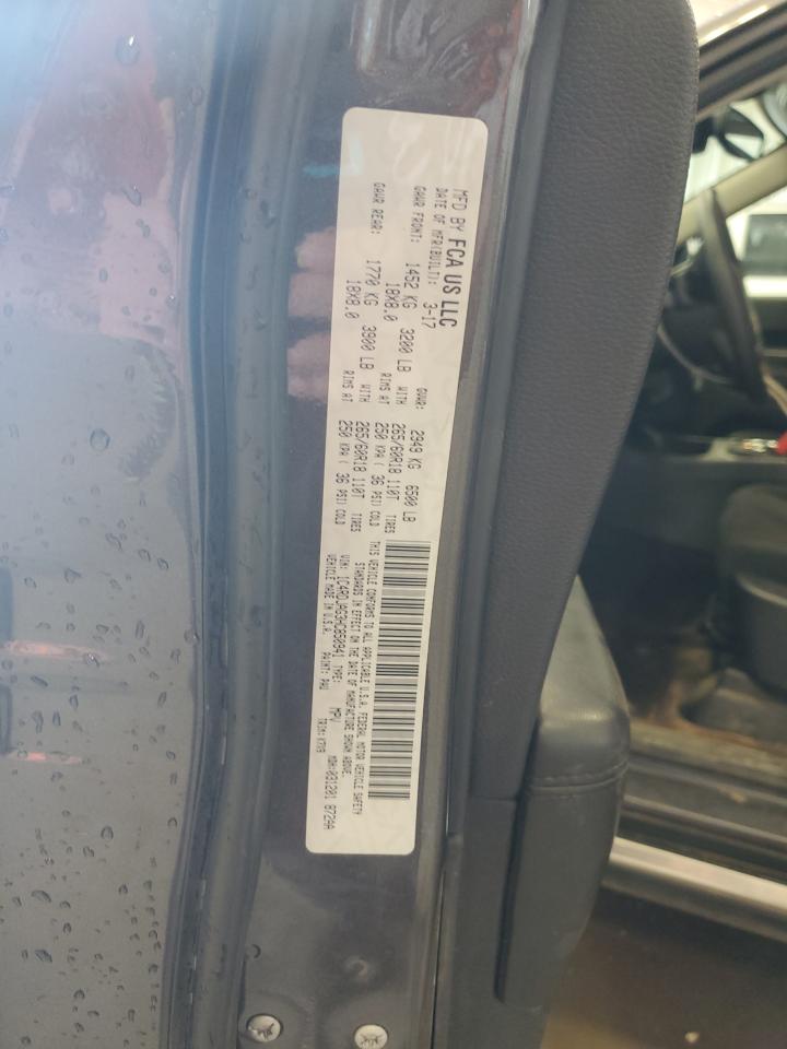 2017 Dodge Durango Sxt VIN: 1C4RDJAG3HC850941 Lot: 62480525