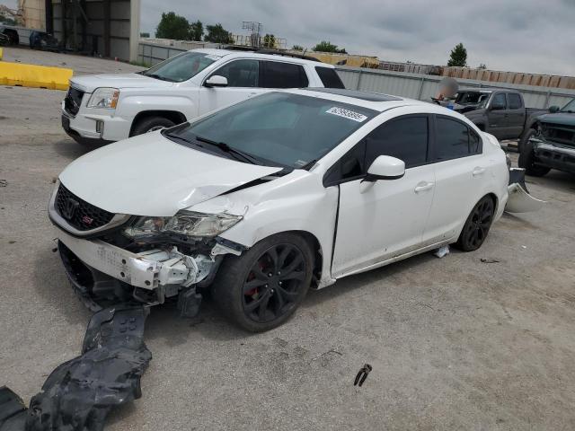 Sedans HONDA CIVIC 2013 Biały