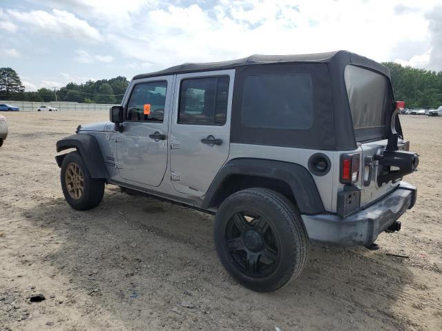 Parquets JEEP WRANGLER 2016 Srebrny