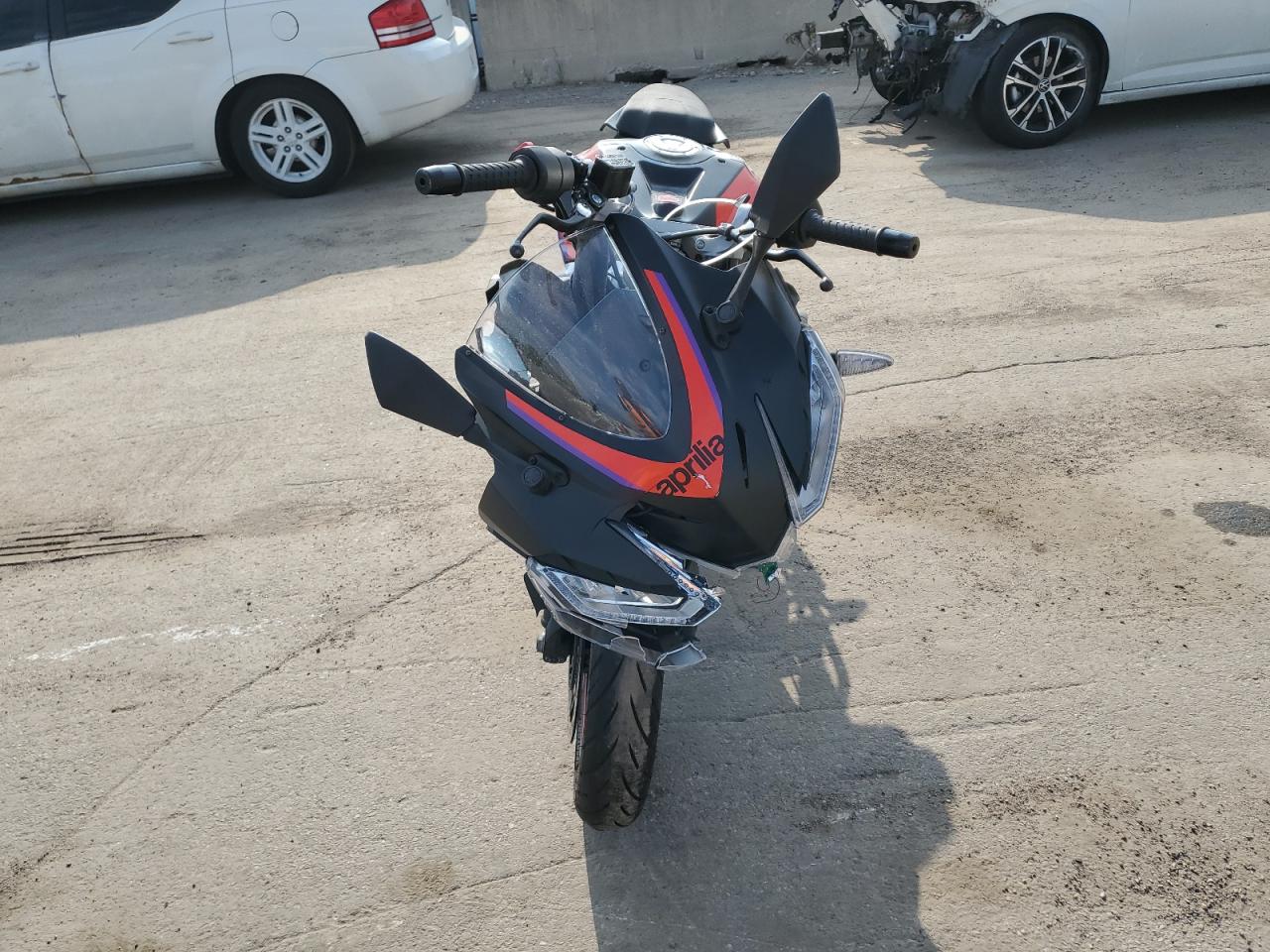 2025 Aprilia Rs 457 black null gas ZD4XEUA01S6001992 photo #3