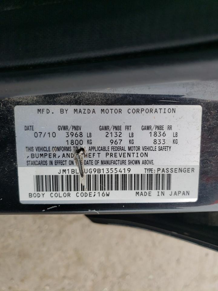 2011 Mazda 3 I VIN: JM1BL1UG9B1355419 Lot: 64447035