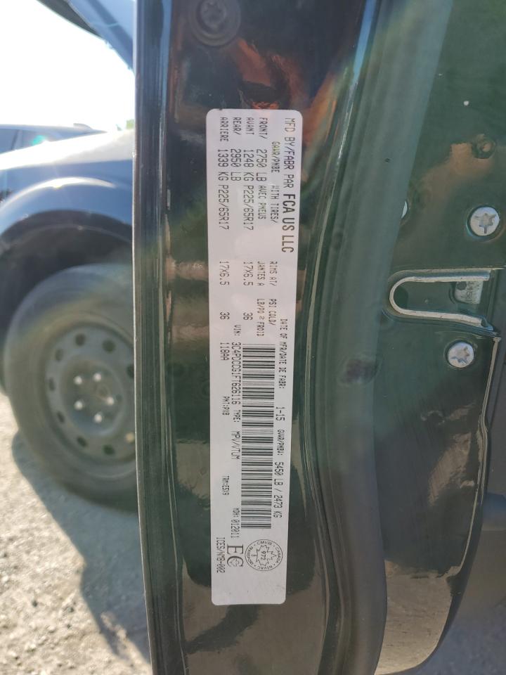 2015 Dodge Journey Sxt VIN: 3C4PDCCG1FT626116 Lot: 63643625
