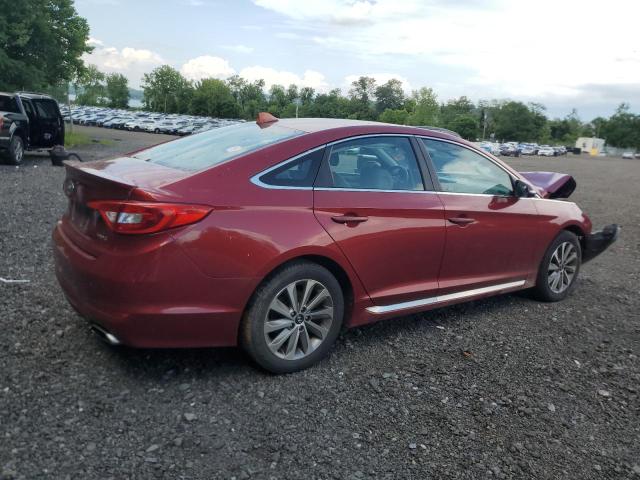  HYUNDAI SONATA 2015 Red