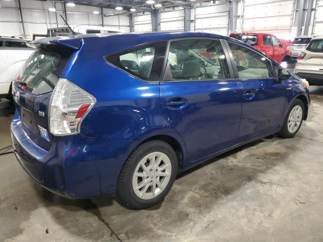  TOYOTA PRIUS 2012 Blue