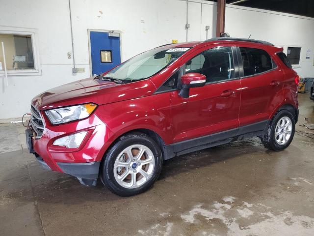  FORD ECOSPORT 2018 Red