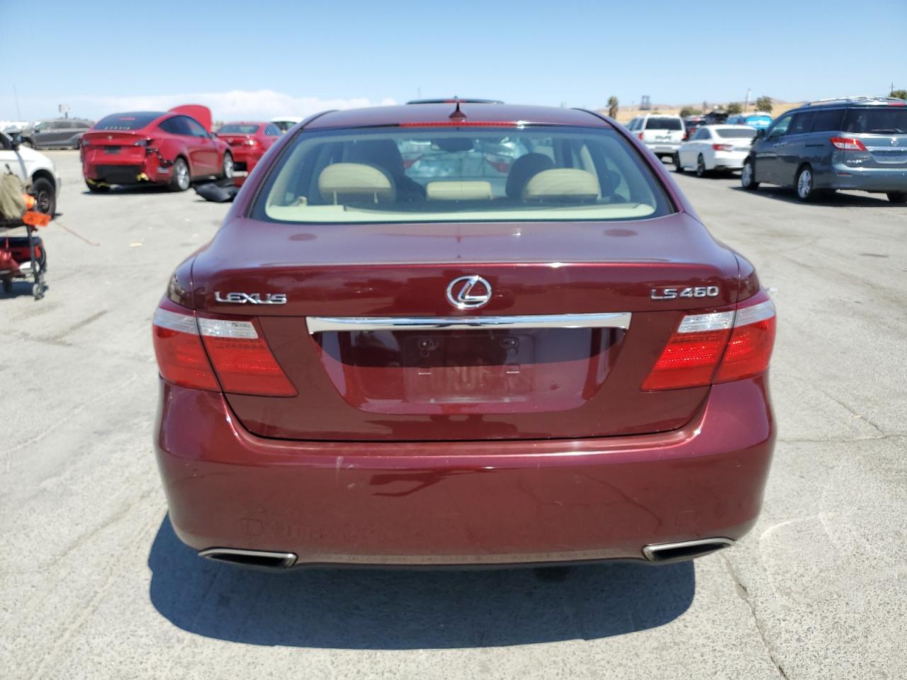 2007 Lexus Ls 460 VIN: JTHBL46F675050898 Lot: 66157035