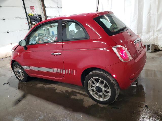  FIAT 500 2012 Czerwony