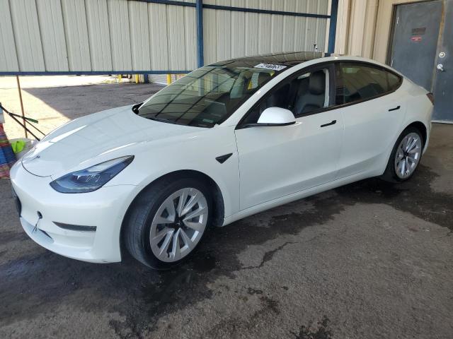  TESLA MODEL 3 2022 White