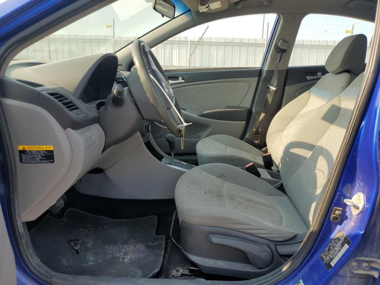 2014 Hyundai Accent Gls VIN: KMHCT4AE3EU587070 Lot: 64080825