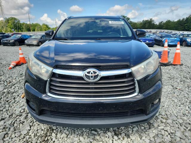  TOYOTA HIGHLANDER 2016 Черный