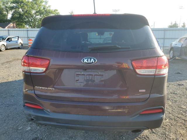  KIA SORENTO 2016 Красный