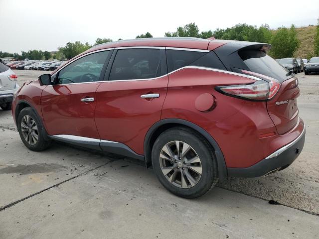  NISSAN MURANO 2015 Czerwony