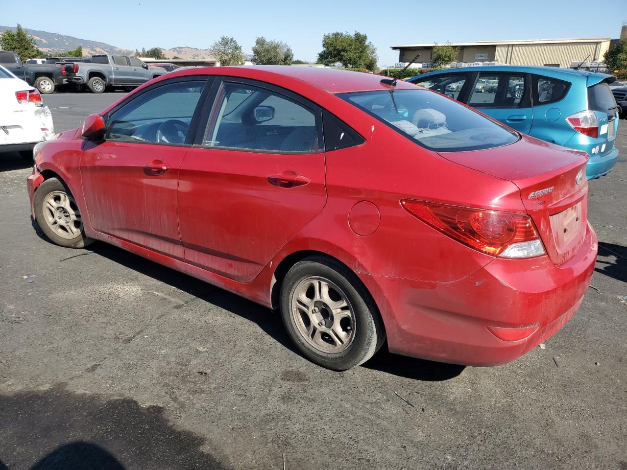 2013 Hyundai Accent Gls KMHCT4AE3DU521682 photo #3